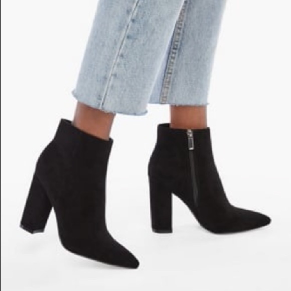 Rosamund block heeled bootie!
